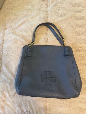 Tory Burch Harper Small Leather Satchel